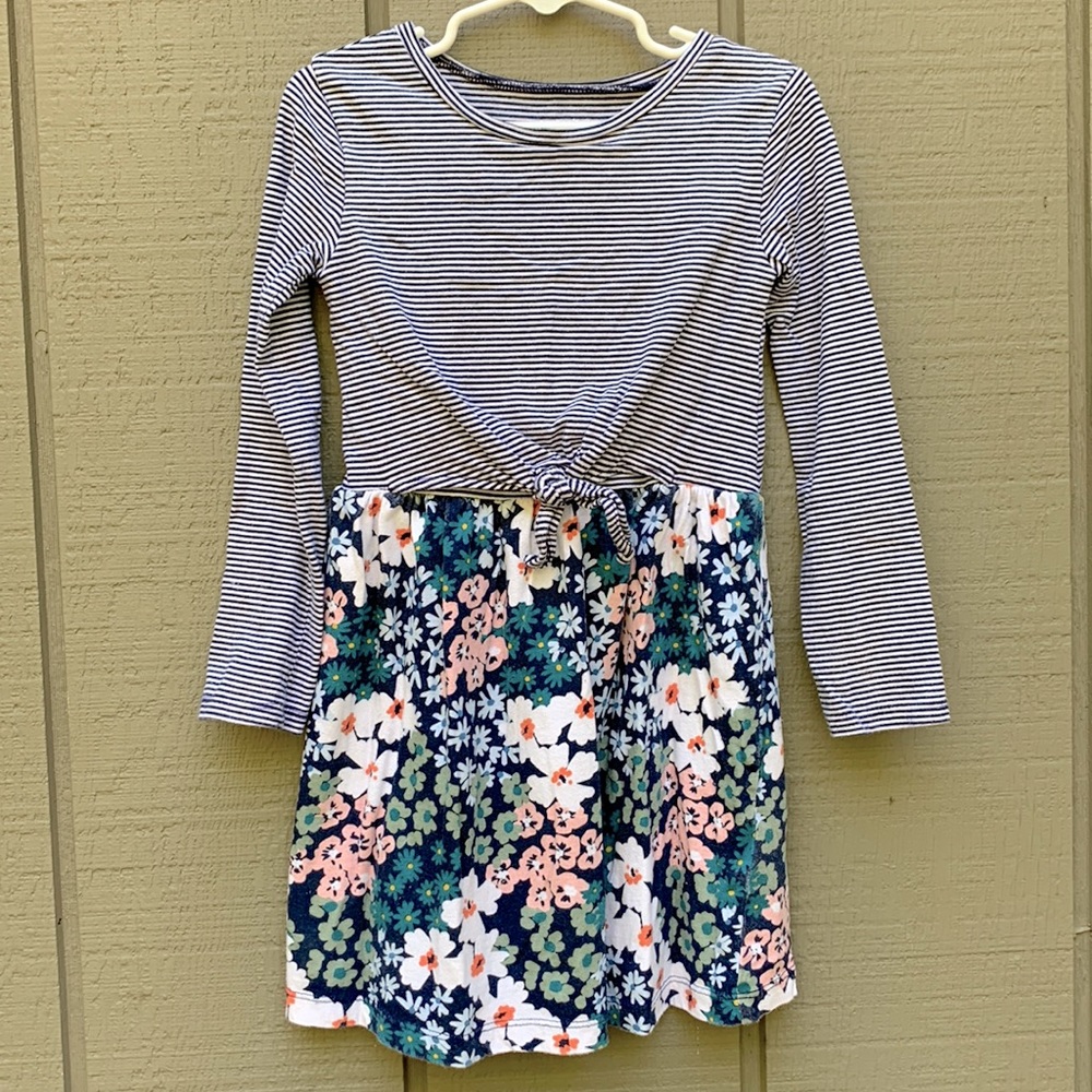 Carter’s Striped & Floral Dress